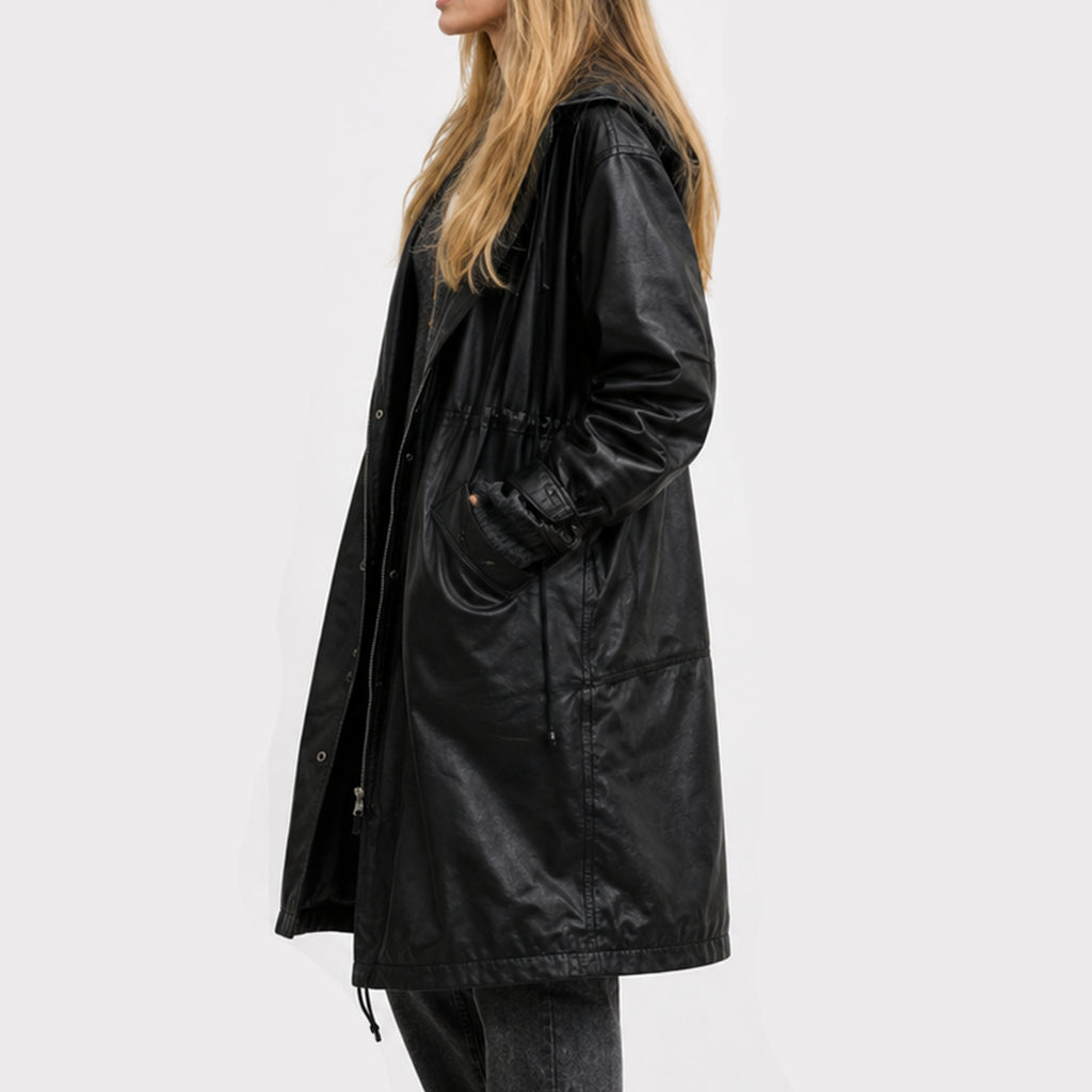 Couture 2026 Angelina Jolie Leather Coat