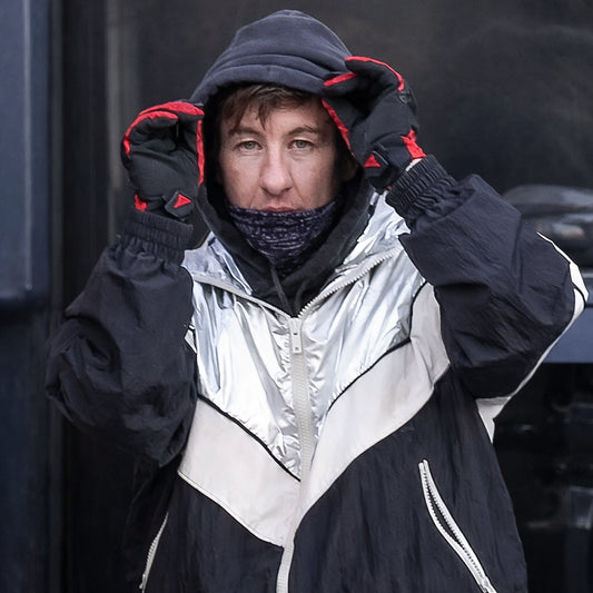 Crime 101 2026 Barry Keoghan Black  Jacket