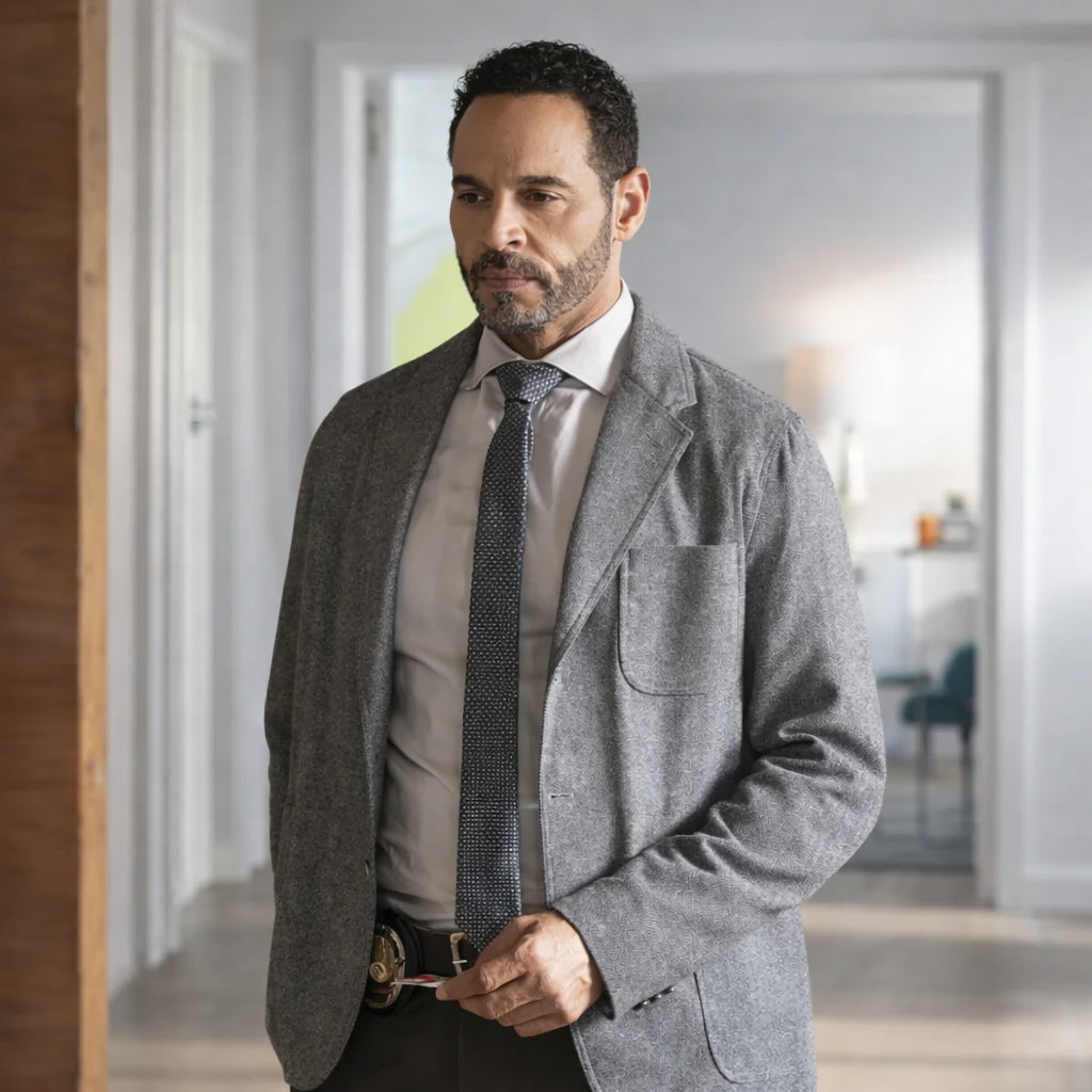Adam Karadec High Potential Season 02 Grey Blazer