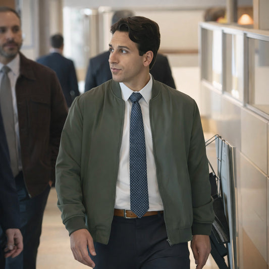 Lev Oz Ozdil High Potential S02 Green Jacket