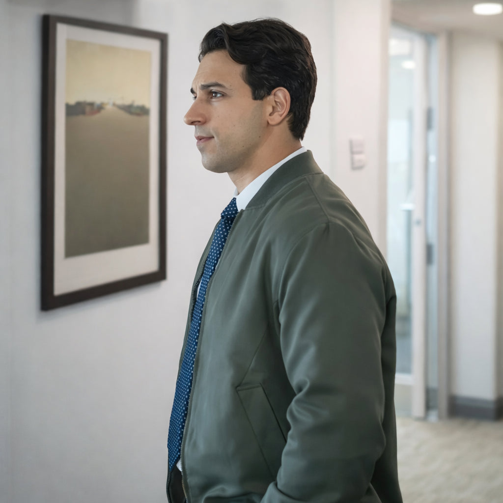 Lev Oz Ozdil High Potential S02 Green Jacket