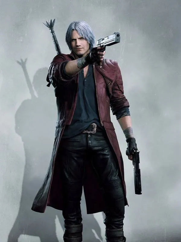 DMC 5 Dante Leather Coat