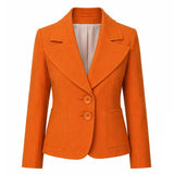 Dreams Jennifer McCarthy Orange Blazer