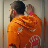 Ben Affleck DunKings Orange Tracksuit