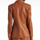 Dutton Ranch S02 Annette Bening Leather Blazer