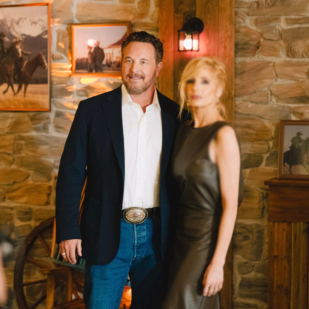 Dutton Ranch Screening Cole Hauser Blue Blazer