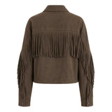 Dutton Ranch S01 Natalie Alyn Lind Fringe Jacket