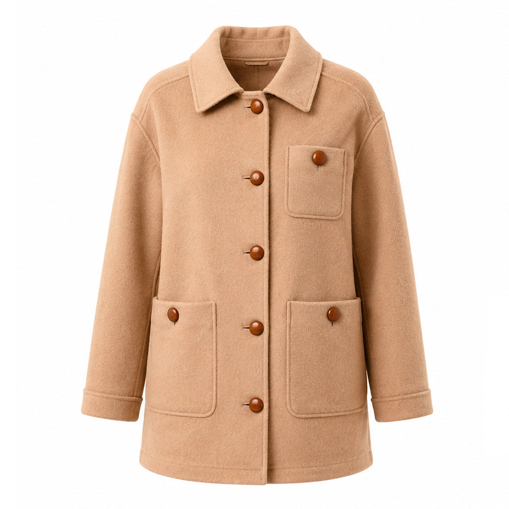 Dutton Ranch Screening Kelly Reilly Beige Coat