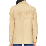 Dutton Ranch Promo Annette Bening Suede Jacket