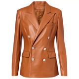Dutton Ranch S02 Annette Bening Leather Blazer