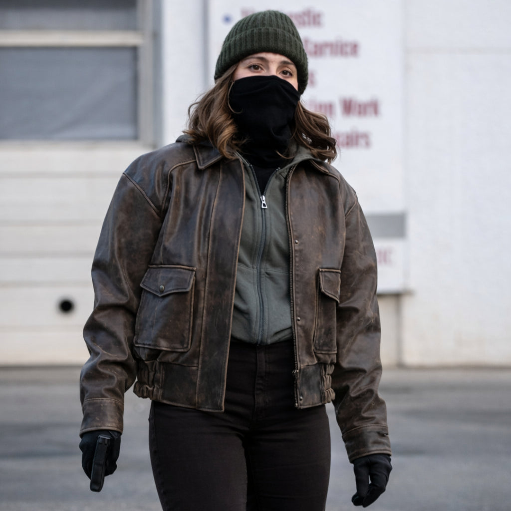 Juliana Aidén Martinez FBI S08 Brown Jacket