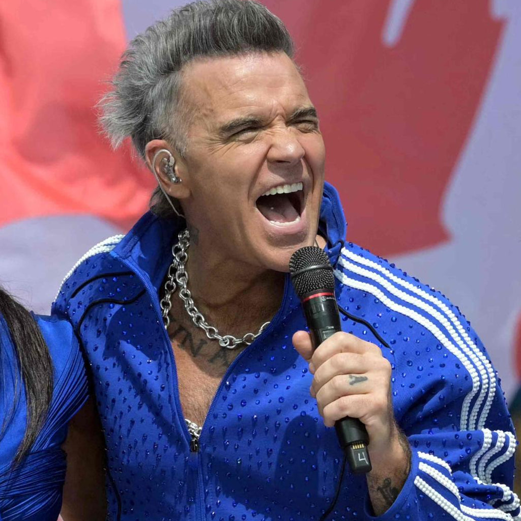 Robbie Williams FIFA 2026 Blue Jacket