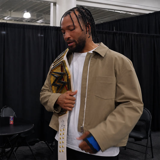 Fanatics Fest Jalen Brunson Beige Jacket