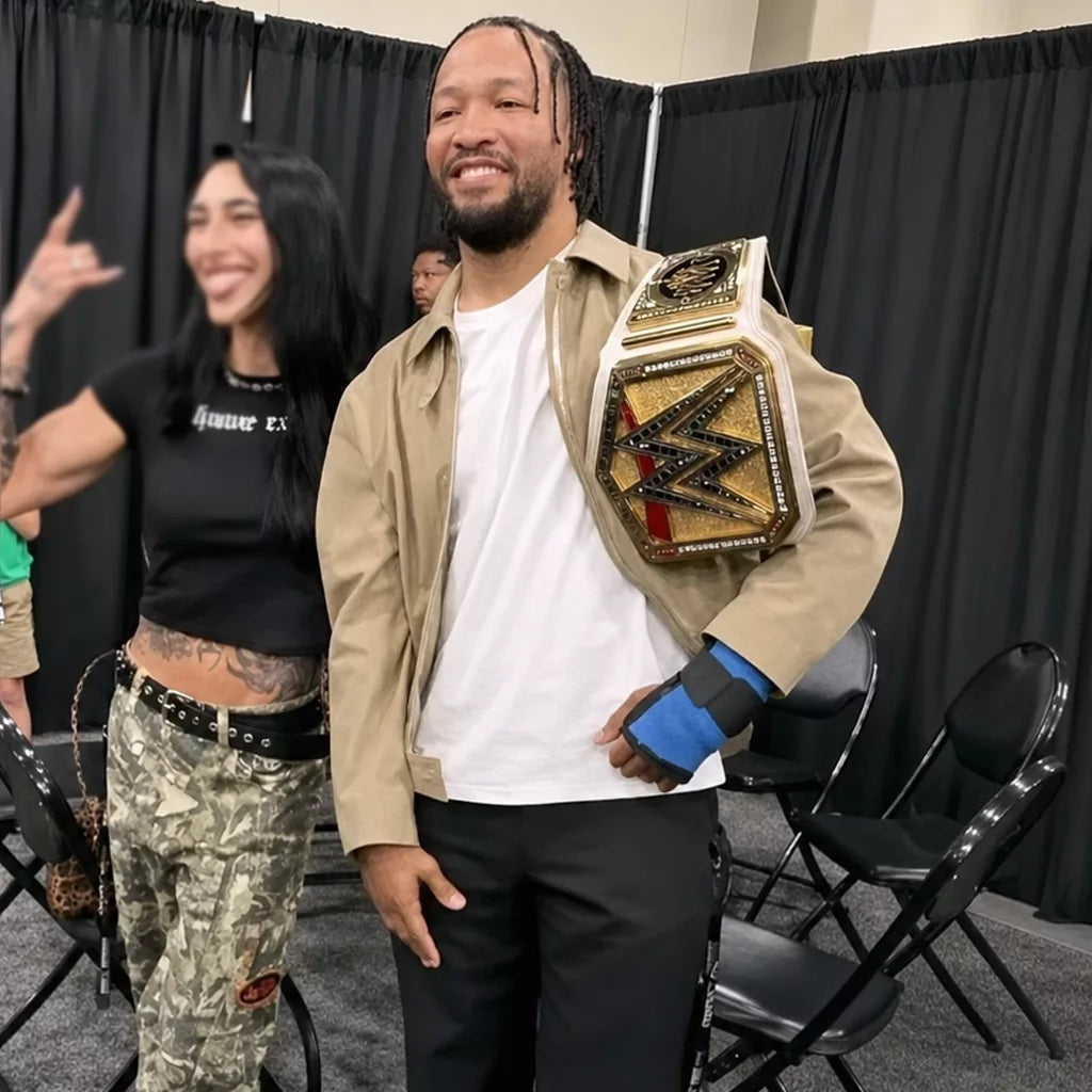 Fanatics Fest Jalen Brunson Beige Jacket