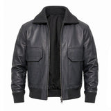 Young Sherlock Screening Fiennes Tiffin Leather Jacket