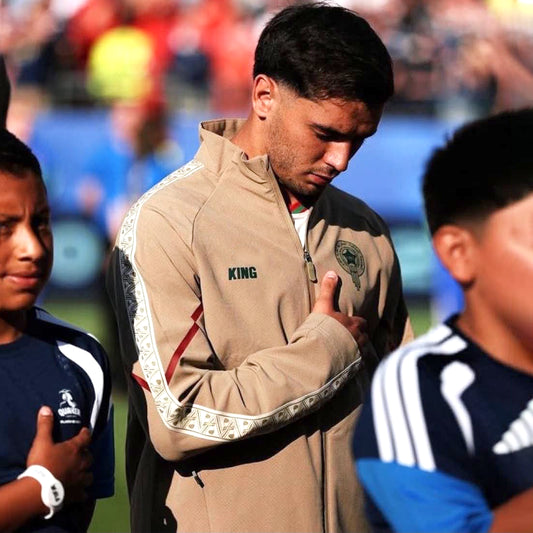 Brahim Díaz Anthem Morocco VS Brazil Beige Jacket