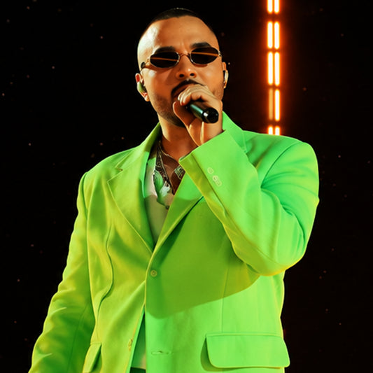 Final Show Paris 2026 J Balvin Green Suit