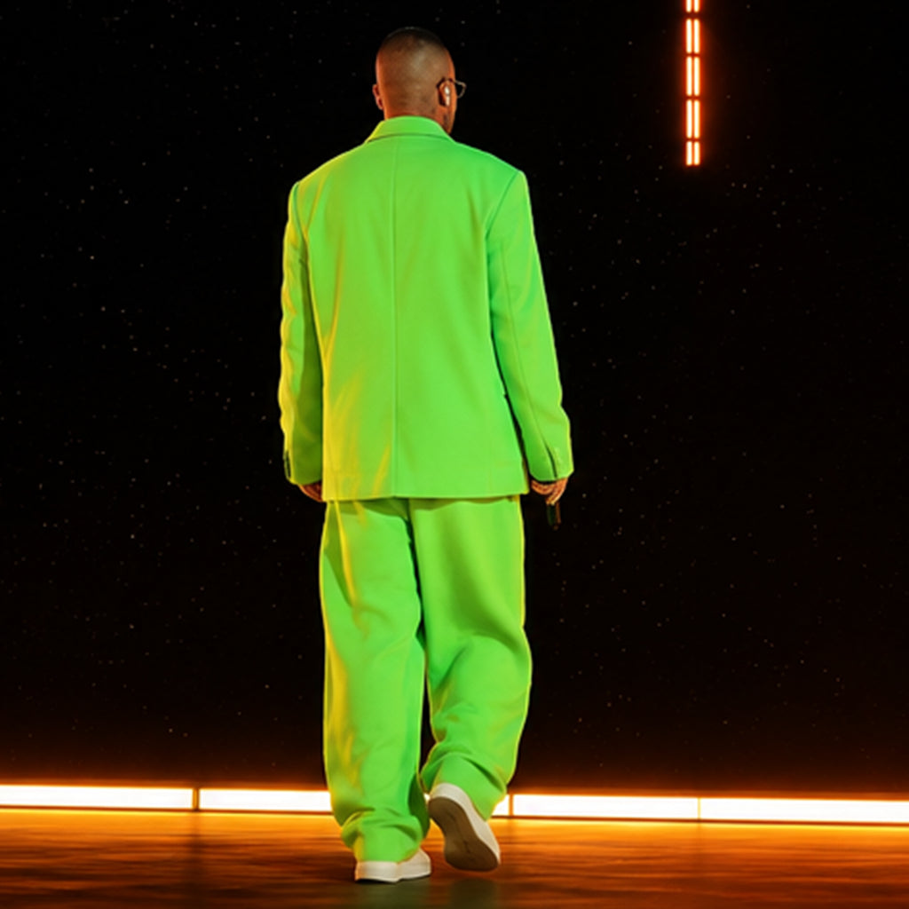 Final Show Paris 2026 J Balvin Green Suit