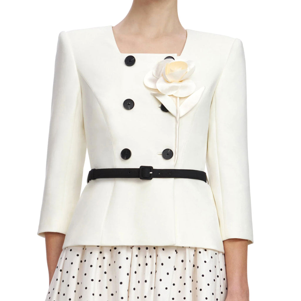 Garden Party Kate Middleton White Blazer
