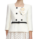 Garden Party Kate Middleton White Blazer