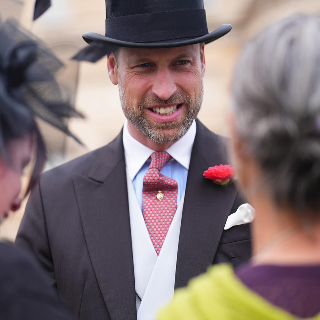 Garden Party Prince William Black Coat