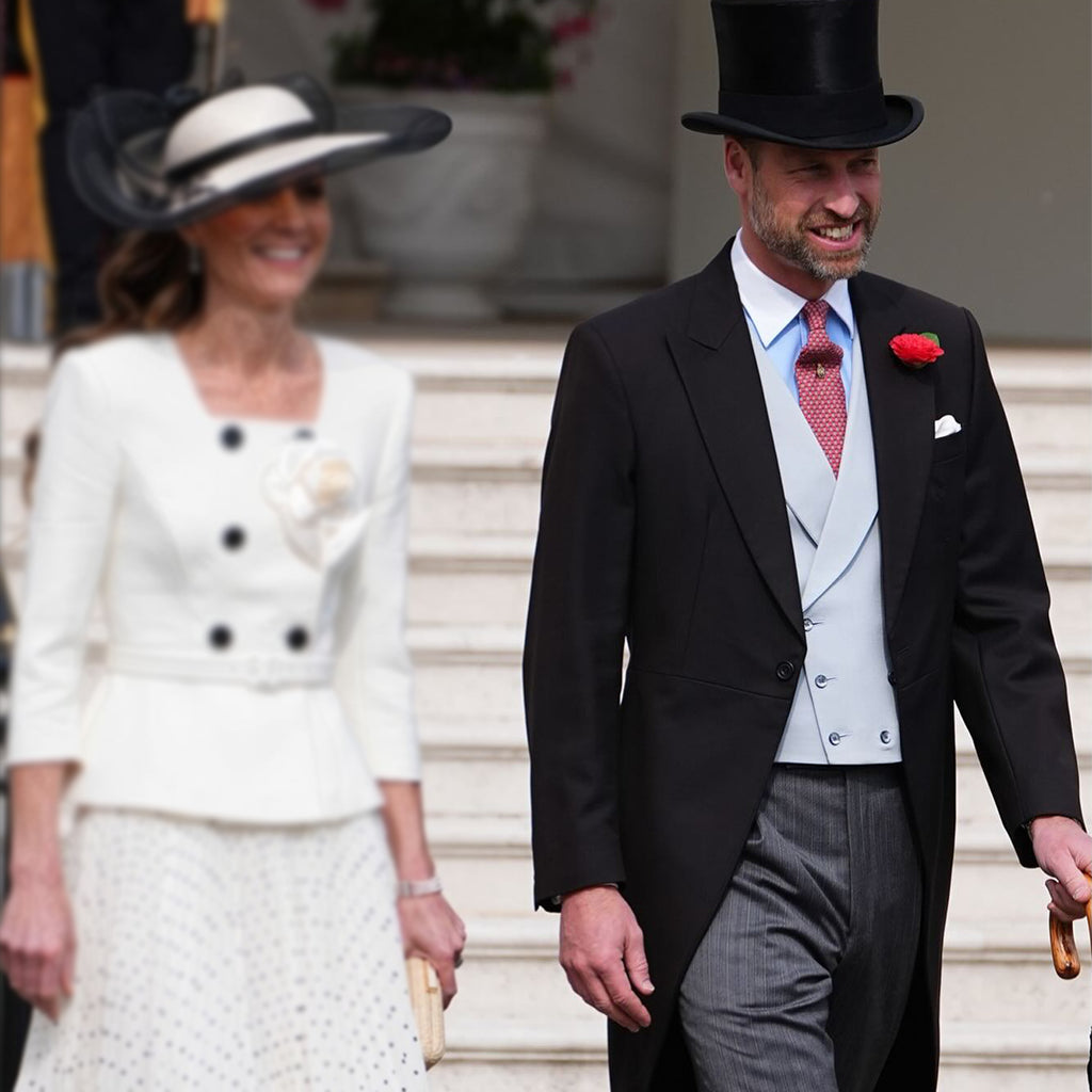Garden Party Prince William Black Coat