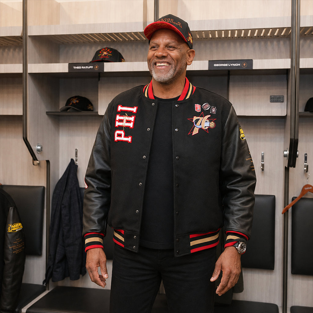 George Lynch Philadelphia 76ers Jacket