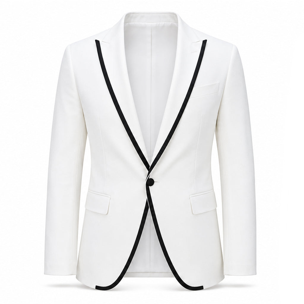 5th Annual Gold Gala John Legend White Blazer