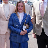 Mia Tindall Grand National Festival Blue Suit