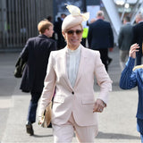 Zara Tindall Grand National Festival Pink Suit