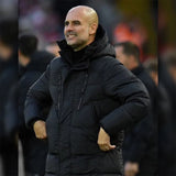 Pep Guardiola Black Coat