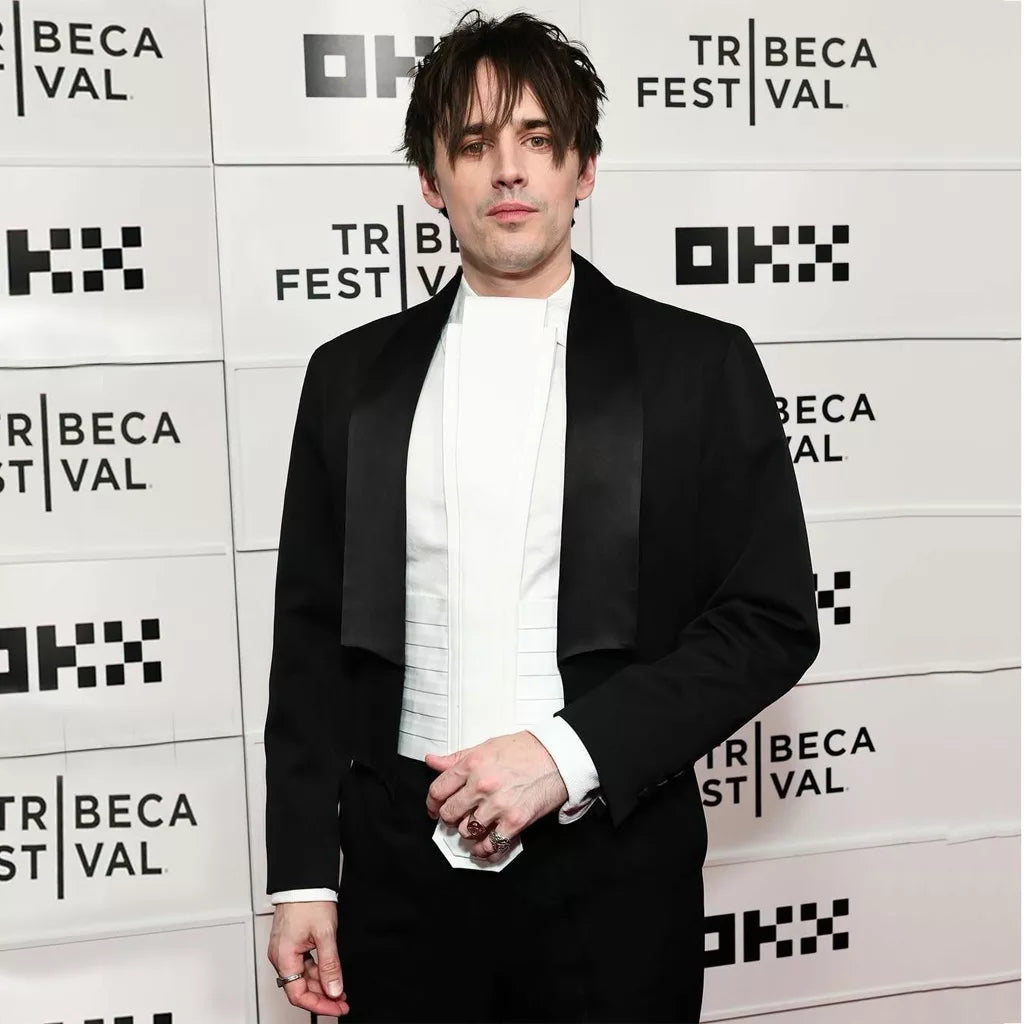 Tribeca Event Hadestown 2026 Reeve Carney Suit