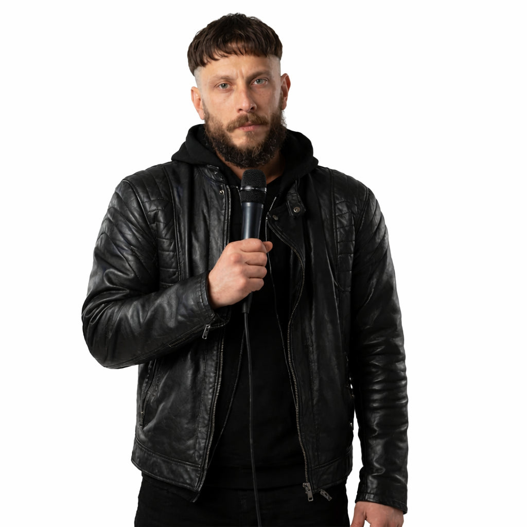 Ruben Half Man Black Jacket