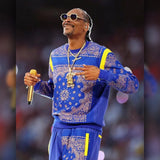 Snoop Dogg Super Bowl Halftime Blue Tracksuit