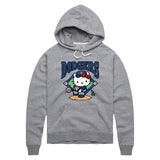 LA Dodgers Hello Kitty Grey Hoodie