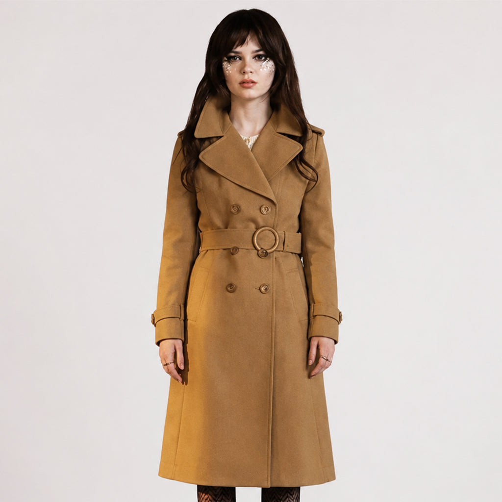 Her Private Hell Elle Brown Coat