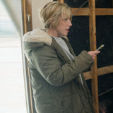 Host Erin Napier Home Town S10 Green Coat