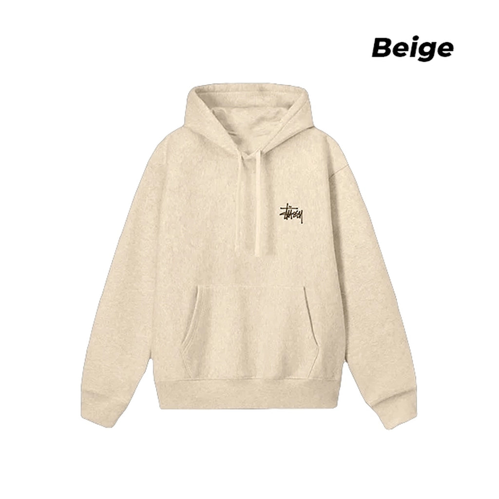Slim Fit Basic Pullover Hoodie