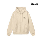 Slim Fit Basic Pullover Hoodie