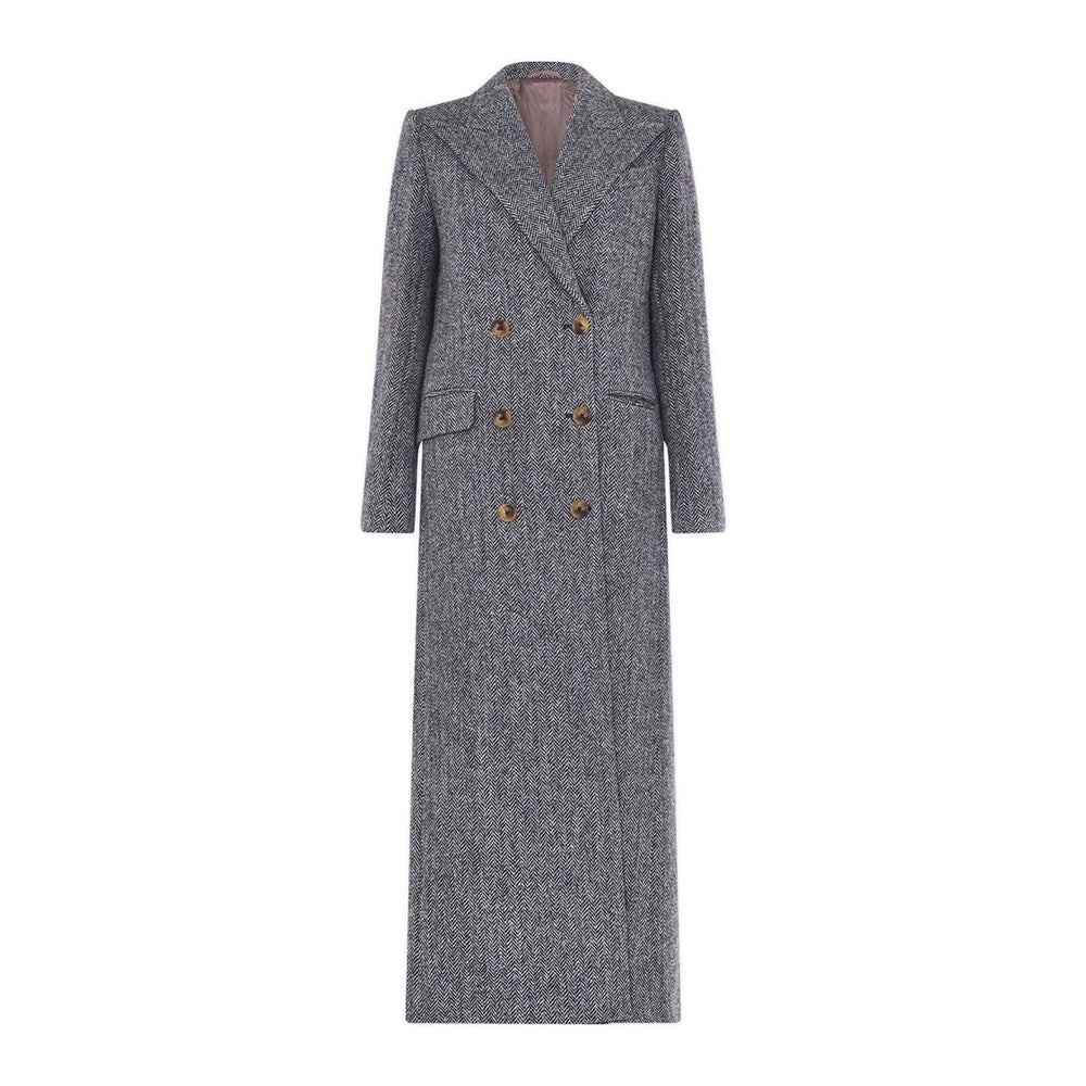 Claudia Winkleman The Traitors UK Grey Coat