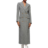 Claudia Winkleman The Traitors UK Grey Coat