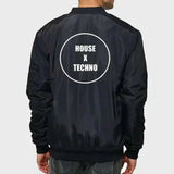 House X Techno CRSSD Black Jacket