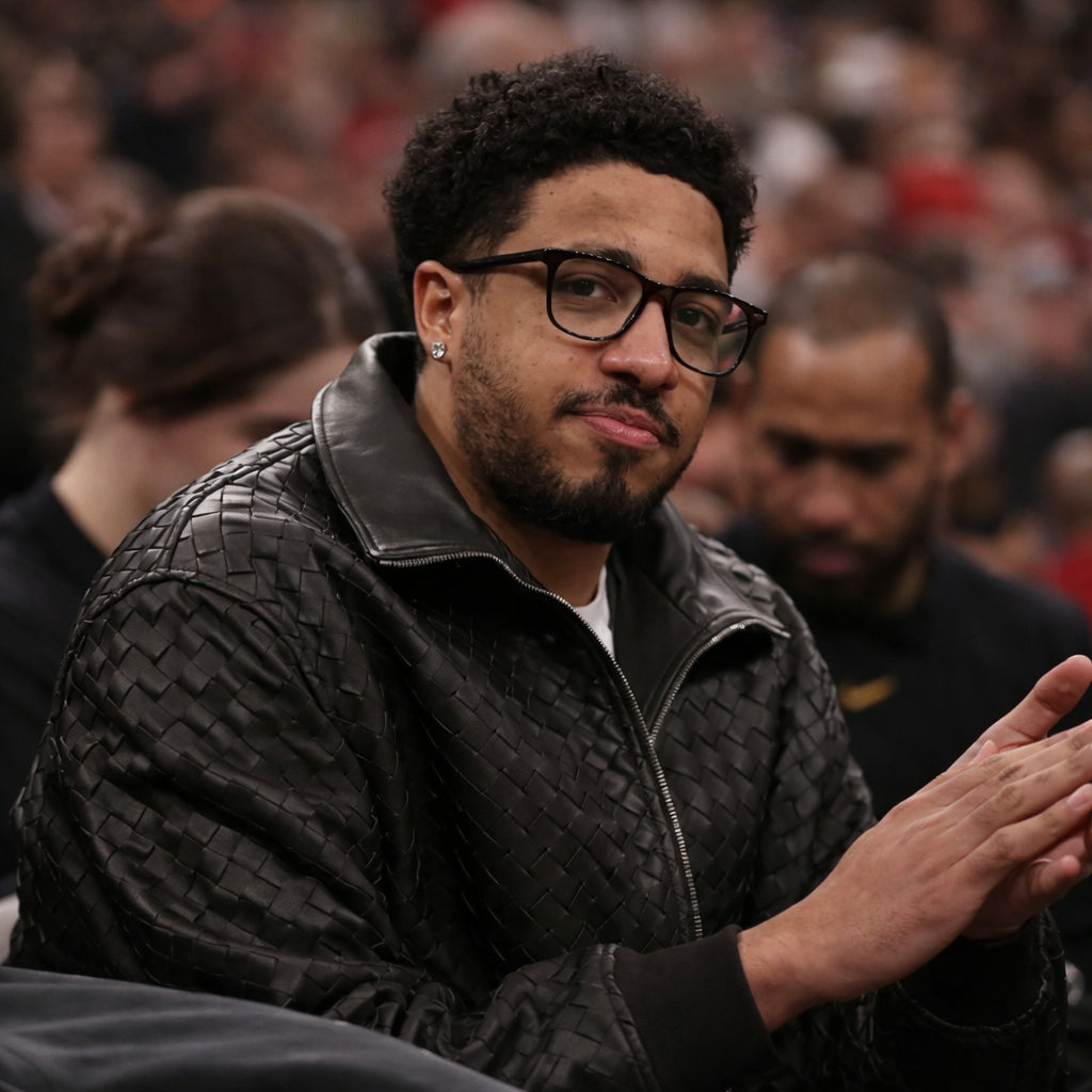 Indiana Pacers Vs Chicago Bulls Tyrese Haliburton Black Bomber Jacket