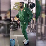 Jason Kelce Italia Green Tracksuit