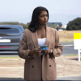 Daphne Forrester High Potential Season 02 Brown Blazer