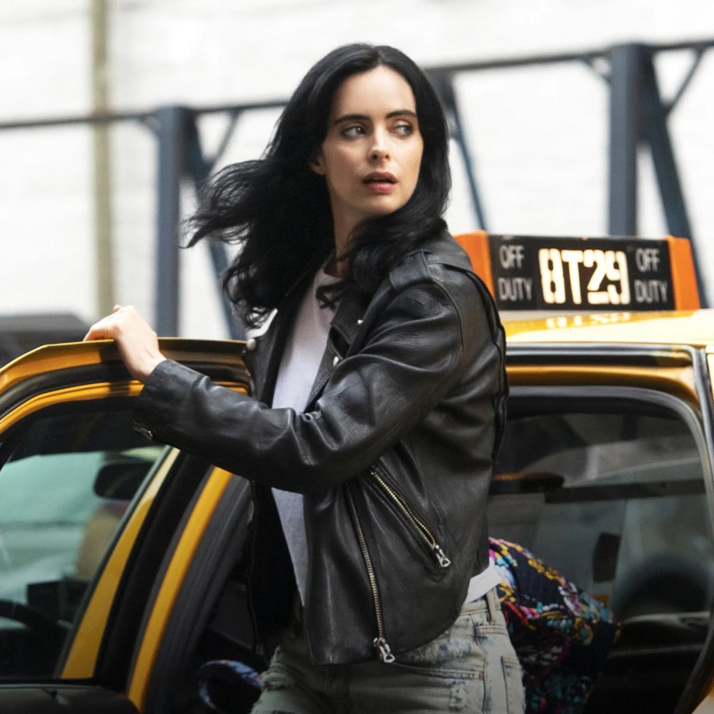 Daredevil Born Again S02 Krysten Ritter Black Jacket