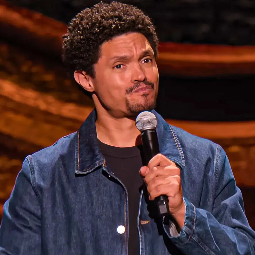 Trevor Noah joy in The Trenches Jacket
