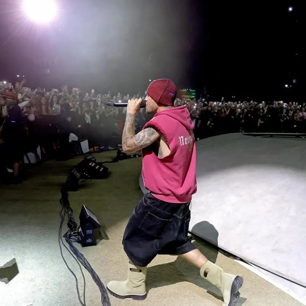 Coachella 2026 Justin Bieber Vest