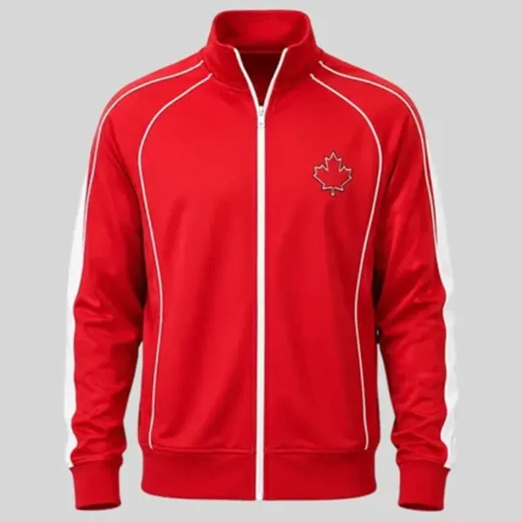 Justin Bieber Team Maple Leafs Track Jacket