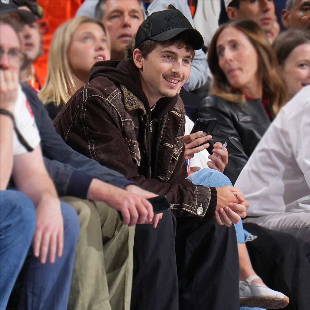 Philadelphia 76er Timothee Chalamet Brown Jacket